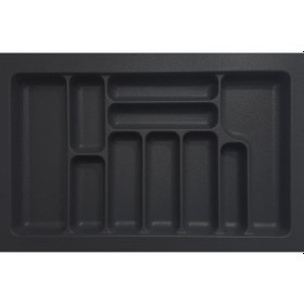 Resim Starax 74 Cm - 49 Cm Çekmece İçi Kaşıklık Antrasit 