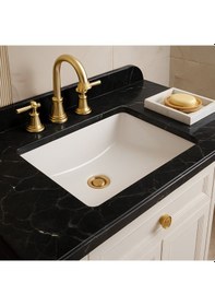 Resim Turavit Hilton Kare Tezgâh Altı Lavabo 41x52 Cm 5027 Diğer 