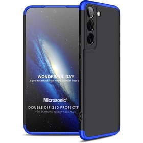 Resim Microsonic Samsung Galaxy S22 Plus Kılıf Double Dip 360 Protective 