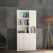 Resim Yeti Mobilya Kuta FLAT85 Kitaplık 4 Kapaklı Kütüphane 