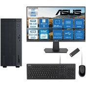 Resim ASUS Expertcenter P500MV I5-13420H 96GB 512GB SSD WIN11HOME 23.8 Mon. WB5136216512B0DH32+ZETTAUSBBELLEK 