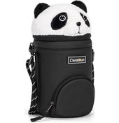 Resim Mufunye Cwatcun D162 Kamera Lens Koruması, Sony/canon/fuji Uyumlu, Orta Boy, Su Geçirmez, Çarpma Ve Kırılma Dayanıklı, Panda Desenli Lens Çantası 