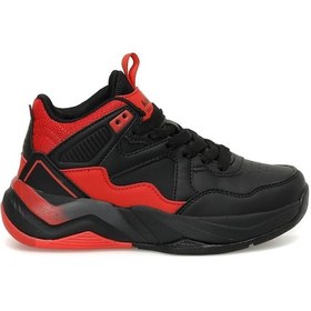 Resim Kinetix Astero Basketbol Çocuk Ayakkabısı Siyah Kırmızı 