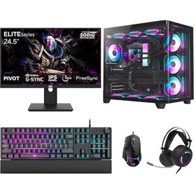 Resim Dragos DRX7764 R7-7700 32 GB 1 TB NVMe 16 GB RTX5060Ti 24.5" Free Dos Masaüstü Oyuncu Bilgisayarı 