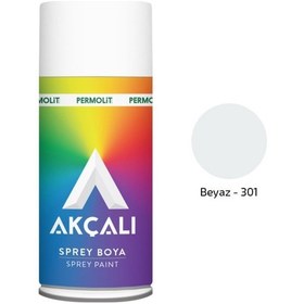 Resim Akçalı Sprey Boya 301 Parlak Beyaz 400 Ml (496321995) 