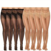 Resim 6/8 Çift Kadın Yaz Şeffaf Tayt - Ultra-İnce, Kaymaz, Çıplak Bacak Etkisi, Hafif 60% Polyester 40% Spandex Kumaş, Makine Yıkanabilir, Günlük Konfor ve Stil İçin Düz Renk Tasarımı, Çok Yönlü Bacak Giyim, Şık Bacak Giyim, Pürüzsüz Dokulu 