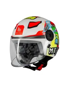 Resim Mt Helmets Young Lite Dino A0 Çocuk KAskı 