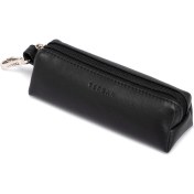 Resim Tergan Siyah Hakiki Deri Unisex Anahtarlık - S1AN00000217-A85 