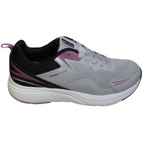 Resim Kinetix Kadın Beyaz Gri Runnıng Fileli Sneaker Spor Yürüyüş Ayakkabısı 001 