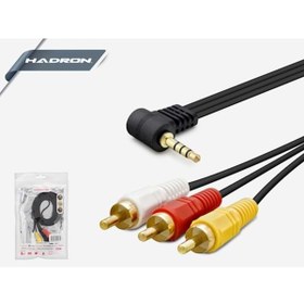 Resim Genel Markalar Hr4710 3rca To Aux 1.5mt Kablo 
