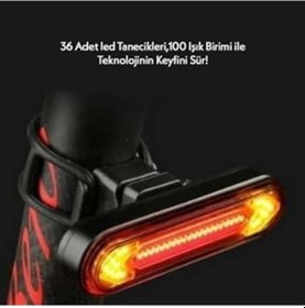 Resim Sevenkardeşler Bisiklet Bisiklet Sinyal Wireless Usb'li Çok Renkli 