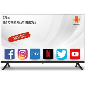 Resim Navitech LDS-3266HD 32'' Android Smart HD LED Ekran (İthalatçı Garantili) Navitech