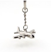 Resim Solfera Yolcu Uçağı Pilot Hostes Uçak Metal Anahtarlık Kc700 