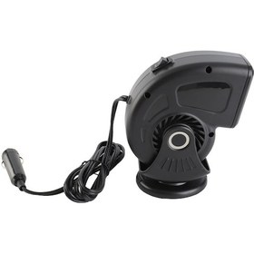 Resim 120 W 12 V Isıtıcı Çakmak Fişi İçin Araç Isıtıcısı Siyah 