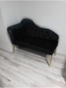 Resim aldagelsin Metalda Josefin Bench Koltuk Berjer Gold Seri 130 Cm 