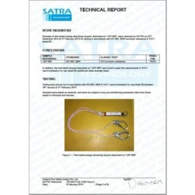 Resim İşmont Lanyard Çift Bacak 