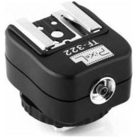 Resim Nikon Flaşlar İçin Hot Shoe Converter Adaptör Pixel TF-322 