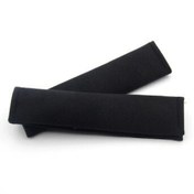 Resim OTOPİNK Düz Sade Siyah Kemer Pedi 2 Adet 