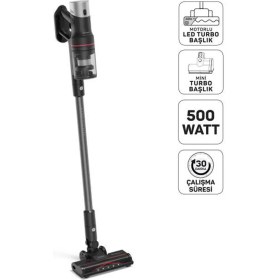 Resim Arzum AR4209 Magiclean Flex Dikey Şarjlı Süpürge 500W, Siyah 