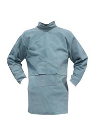 Resim Suntek Kaynakçı Uzun Önlük Koruyucu Giysi Kıyafeti 85cm-mavi-85cm 