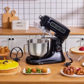 Resim Karaca Pro Artisan Dijital Ekran Döküm Mutfak Şefi 1600W Black 5 Lt. 