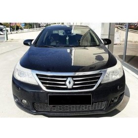 Resim Ebal Otomotiv Renault Latitude Batman Yarasa Ayna Kapağı Piano Black 2010-2015 