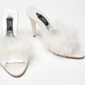 Resim GC Kadın Ekru Gelin Çeyiz Terliği 