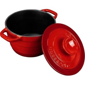 Resim Lava Döküm Yuvarlak Tencere Döküm Demir Kapak Experience Serisi Çap(Ø) 23 cm 