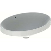 Resim Geberit Variform Tezgah Üstü Lavabo Oval 55 CM 