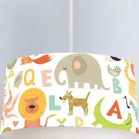 Resim instababyrooms Çocuk Odası Dijital Baskılı Dekoratif Sarkıt Avize Model 1389 