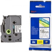 Resim Brother HPZR Brother TZE-141 Siyah Üzerine Şeffaf Laminasyonlu Etiket 