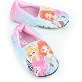 Resim Gezer Kışlık Kız Çocuk Ev Içi Panduf 