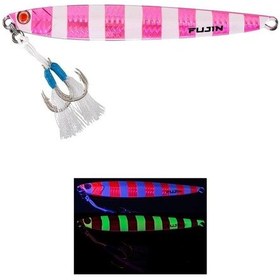 Resim Fujin Valhalla Darksea 150gr Metal Jig Yem Sakura Zebra Glow 
