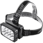 Resim 12 Ledli Şarjlı Kafa Lambası Power Ledli Kafa Feneri Tepe Lambası 