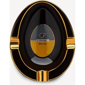 Resim Porselen Puro Küllüğü Siyah/gold 3lü 