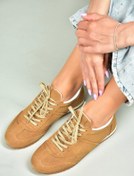 Resim Fox Shoes U652846202 Taba Süet Kadın Spor Ayakkabı Sneakers 
