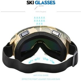 Resim Jokmae Lichen Modaya Uygun Buğu Önleyici Dağcılık Gözlükleri, Dış Mekan Oq 