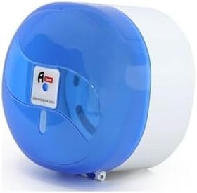 Resim A Form BTA 108 Büyük İçten Çekme Cimri Tuvalet Kağıt Dispenseri Aparatı - Şeffaf Mavi - Plastik 