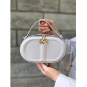 Resim Kadın Kutu Model El Omuz ve Çapraz Çanta 