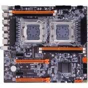 Resim Turbox X79-8D Sata Ddr3 1866 Mhz USB 3.0 Ses G.lan LGA2011 Çift Işlemcili Anakart 