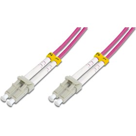 Resim Beek LC-LC Fiber Optik Patch Kablo, Multimode OM 4 50/125 Duplex, 3.0mm, LSZH, 8 metre 