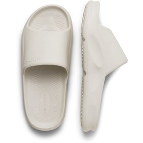 Resim Jack & Jones Erkek Marka Logolu Rahat Tabanlı Şık Görünüşlü Günlük Ve Plaj Kullanımına Uygun Krem Terlik 12251282 