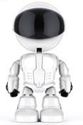 Resim pazariz Astronot 1080p Robot Görünümlü Wifi Ip Güvenlik Kamerası Kablosuz Gece Görüşlü 