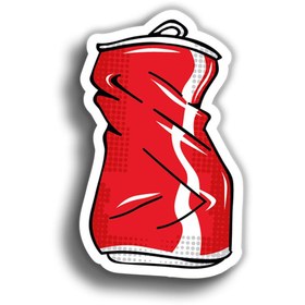 Resim İçecek Kutusu 9x5 cm Sticker 