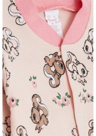 Resim Breeze Kız Bebek Tulum Sevimli Sincap Desenli 0 3 Ay 3 6 Ay, Somon Somon 