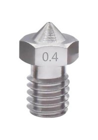 Resim Koodmax 3d Yazıcı E3d V5-v6 Mk8 Extruder 1.75mm / 0.4mm Paslanmaz Çelik Nozzle M6 