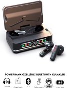 Resim LaraThec NOKİA 1.4Uyumlu M52 Işıklı Oyuncu Kulaklığı Mikrofonlu Kablosuz Bluetooth V5.3 