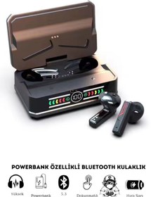 Resim LaraThec NOKİA 1.4Uyumlu M52 Işıklı Oyuncu Kulaklığı Mikrofonlu Kablosuz Bluetooth V5.3 