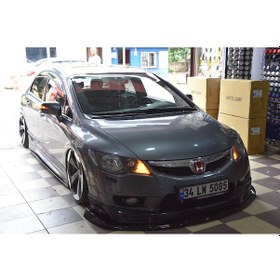 Resim Honda Civic Fd6 Rr Ön Lip 3 Parça (Plastik) Ön Ek-lip - Karlık-lip 