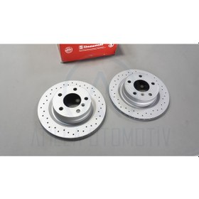 Resim BMW 1 SERİSİ F20 F21 10-18 ARKA FREN DİSKİ TAKIM ZİMMERMANN 